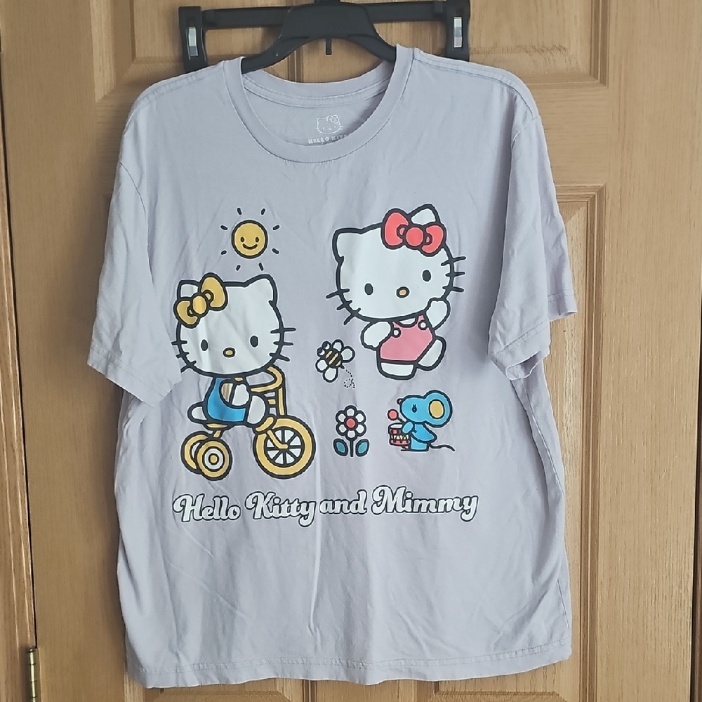Hello Kitty  Womens Shirt - Gray